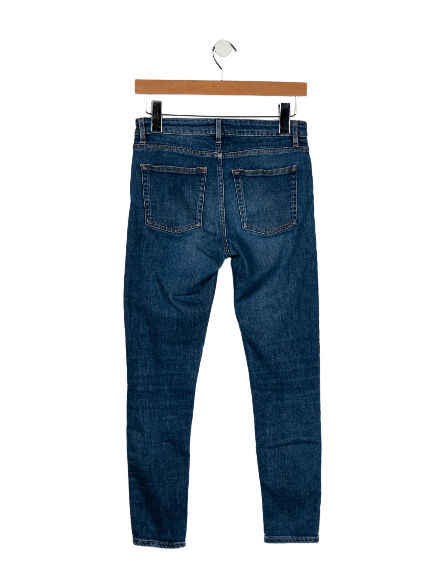 Acne Studios Mid-Rise Skinny Leg Jeans